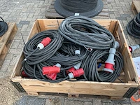 Krachtstroom kabel pallet vol met kabels - afbeelding 5 van  5