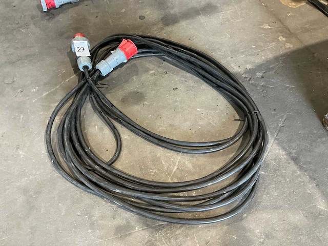 Krachtstroom kabel - afbeelding 1 van  4