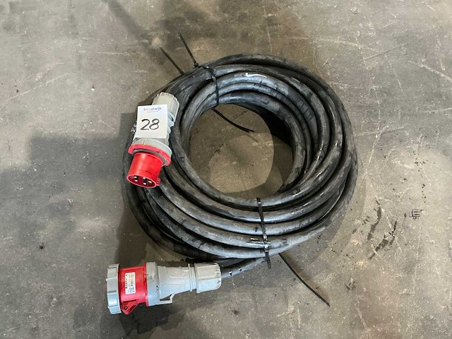 Krachtstroom kabel - afbeelding 1 van  3