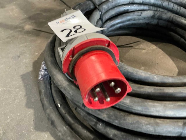 Krachtstroom kabel - afbeelding 2 van  3