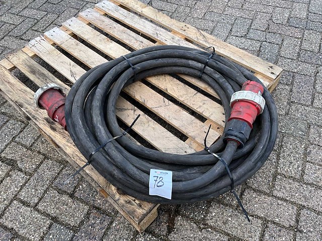 Krachtstroom kabel - afbeelding 1 van  4