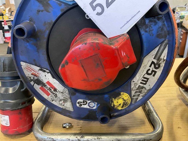 Krachtstroom verlengkabelhaspel (2x) - afbeelding 2 van  5