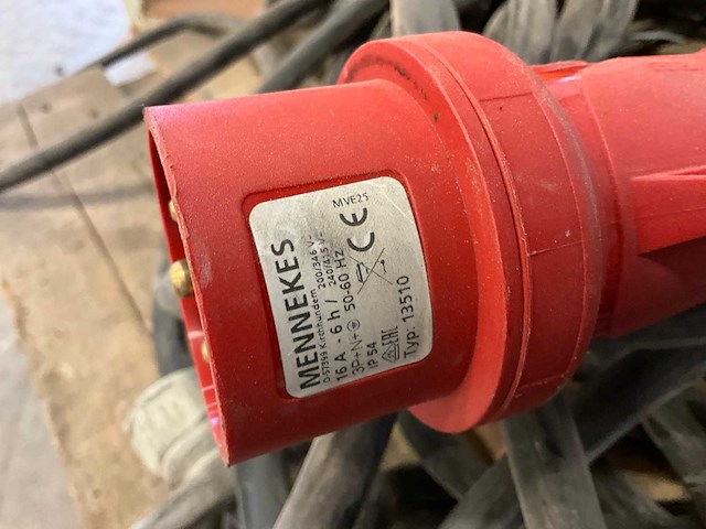 Krachtstroomkabel - 16a - afbeelding 2 van  2