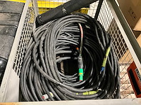 Krachtstroomkabel in gitterbox - afbeelding 3 van  4