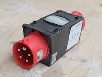 Krachtverloopstekker met schakelaar 16-32 a. - afbeelding 2 van  3