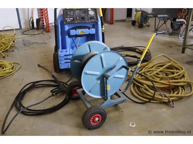 Kraenzle therm warmwater hogedrukreiniger 630 incl. slanghaspelwagen - afbeelding 1 van  19