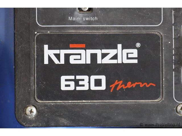 Kraenzle therm warmwater hogedrukreiniger 630 incl. slanghaspelwagen - afbeelding 14 van  19
