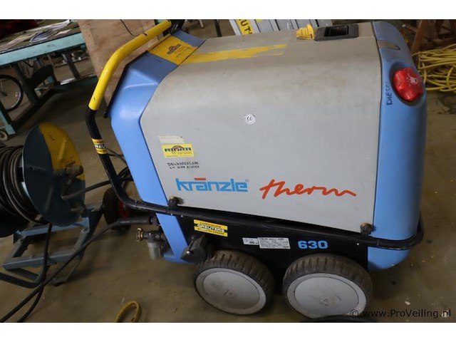 Kraenzle therm warmwater hogedrukreiniger 630 incl. slanghaspelwagen - afbeelding 17 van  19