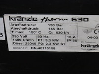 Kraenzle therm warmwater hogedrukreiniger 630 incl. slanghaspelwagen - afbeelding 18 van  19