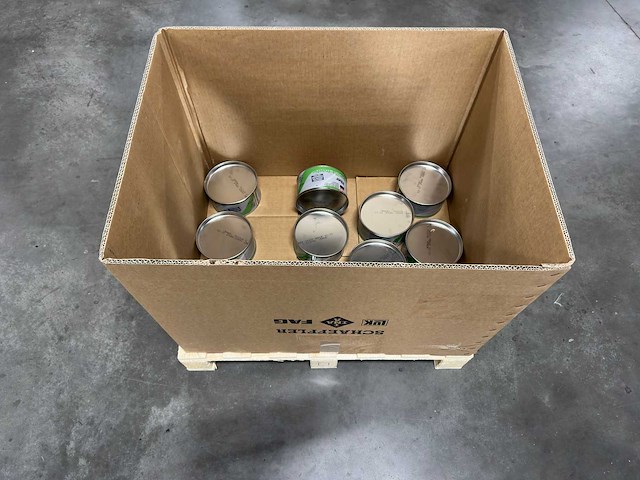 Krafft - partij blikken glasvezelplamuur / fiberglass filler (9x) - afbeelding 4 van  5