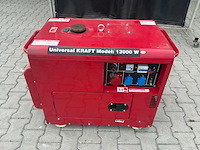 Kraft 13000w noodstroomaggregaat - afbeelding 2 van  6