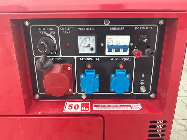 Kraft 13000w noodstroomaggregaat - afbeelding 4 van  6