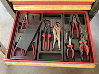 Kraft gereedschapswagen met inhoud - afbeelding 6 van  8