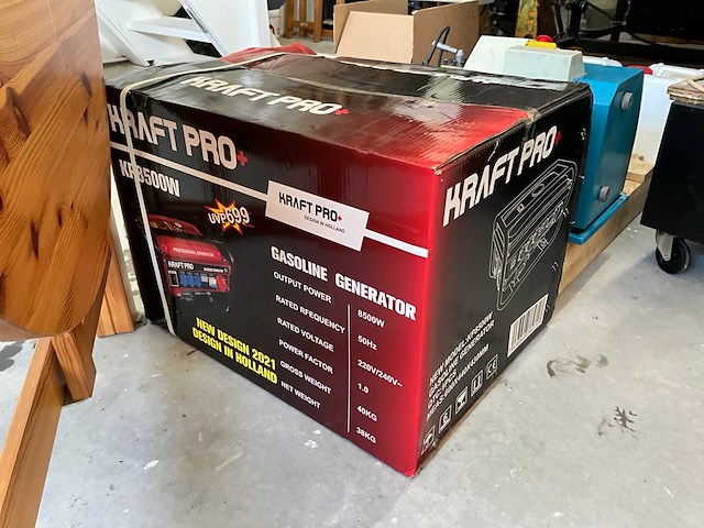 Kraft kp8500 generator - afbeelding 2 van  4