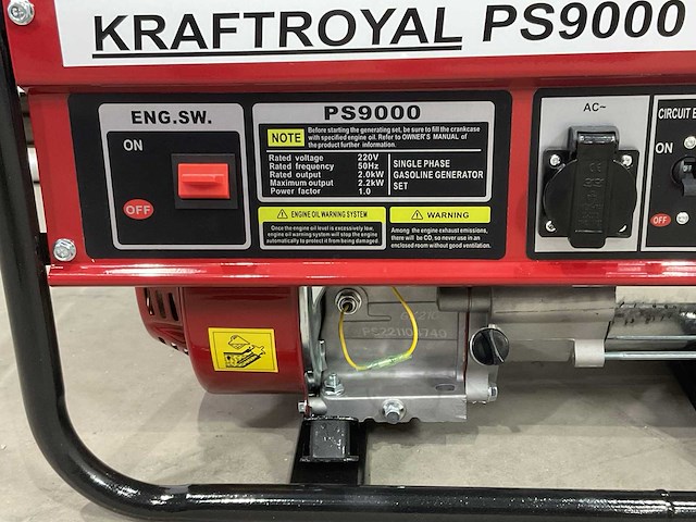 Kraft royal - ps9000 - generator - afbeelding 9 van  12