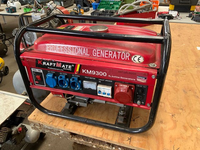Kraftmate km9300 stroomgenerator - afbeelding 1 van  5
