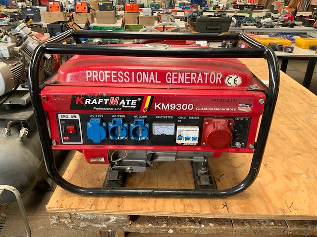 Kraftmate km9300 stroomgenerator - afbeelding 2 van  5