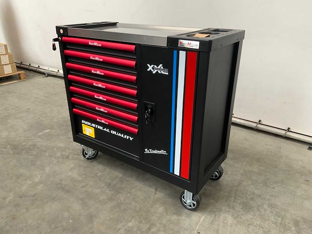 Kraftmüller km-7/7 kingsize edition gereedschapswagen 261 pcs - afbeelding 10 van  16
