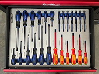 Kraftmüller km-7/7 kingsize edition gereedschapswagen 261 pcs - afbeelding 4 van  9