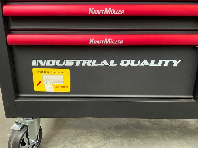 Kraftmüller km-7/7 kingsize edition gereedschapswagen 261 pcs - afbeelding 8 van  9