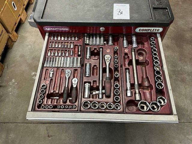 Kraftwerk completo gereedschapswagen - afbeelding 4 van  8