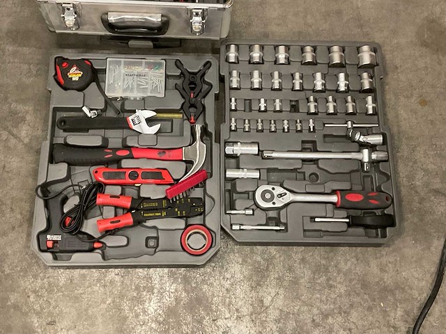 Kraftwerk gevulde gereedschapstrolley - afbeelding 2 van  3