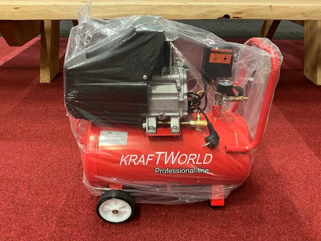 Kraftword ac-25l luchtcompressor nieuw - afbeelding 2 van  8