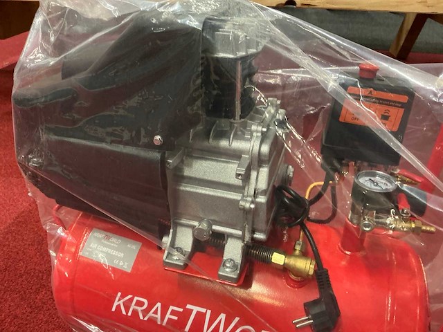 Kraftword ac-25l luchtcompressor nieuw - afbeelding 5 van  8