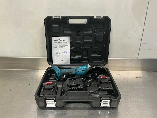 Kraftworld accu slijptol - afbeelding 1 van  4