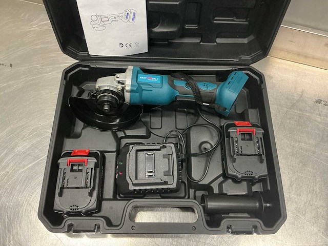 Kraftworld accu slijptol - afbeelding 2 van  4