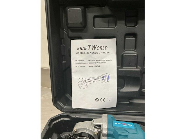 Kraftworld accu slijptol - afbeelding 3 van  4