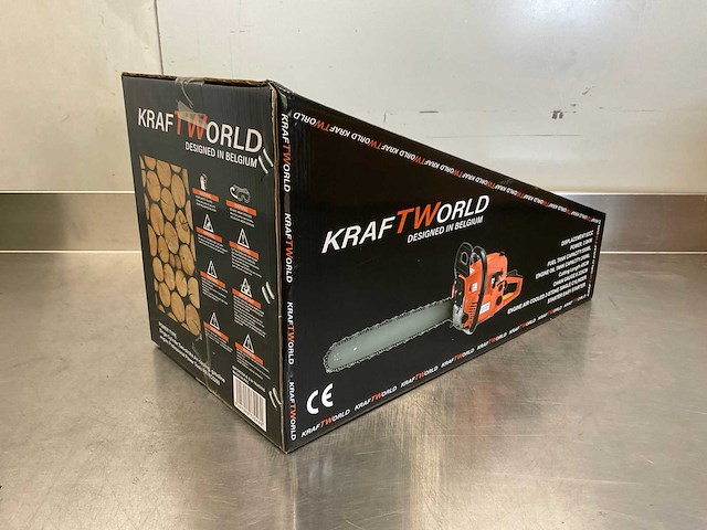 Kraftworld kettingzaag - 2.6kw - 2 takt - afbeelding 1 van  5