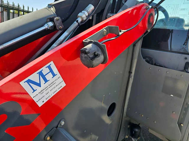 Kramer - 353 - 5075 - bj 2017 - met vorken en bak - shovel met maar 1327 uur - afbeelding 7 van  28