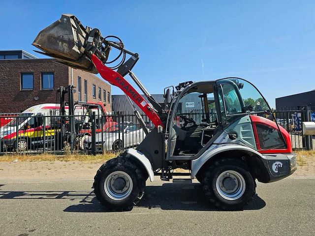 Kramer - 353 - 5075 - bj 2017 - met vorken en bak - shovel met maar 1327 uur - afbeelding 23 van  28