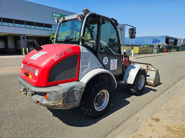 Kramer - 353 - 5075 - bj 2017 - met vorken en bak - shovel - afbeelding 26 van  28