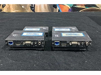 Kramer 3x tp-580r en 3x tp-580t hdmi over ip (4k hdbaset) - afbeelding 3 van  3