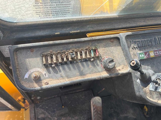 Kramer 512 slx allrad wiellader – 4x4 – nederlands kenteken - afbeelding 4 van  15
