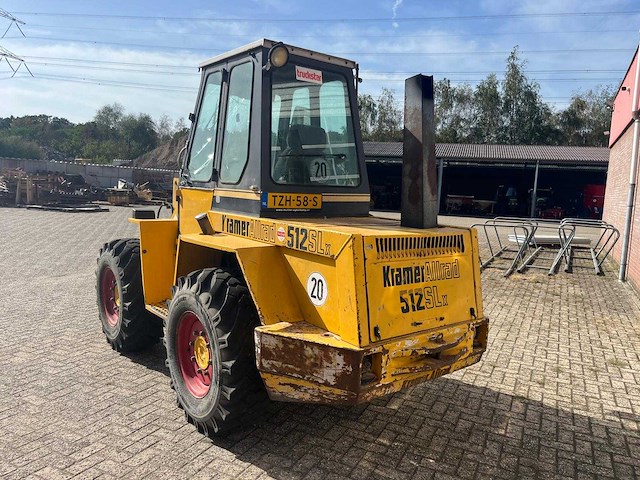 Kramer 512 slx allrad wiellader – 4x4 – nederlands kenteken - afbeelding 11 van  15