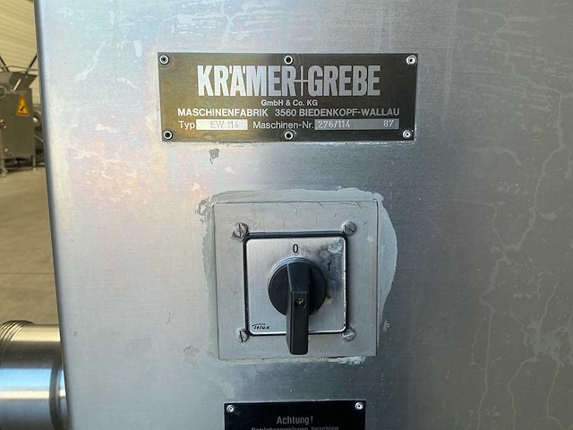 Kramer grebe - 1987 - ew114 - overige vleesverwerking - afbeelding 7 van  12