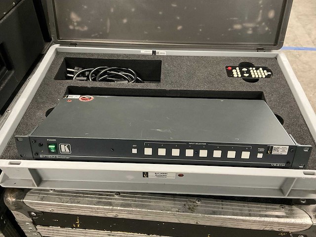 Kramer vs-81h hdmi switcher - afbeelding 1 van  4