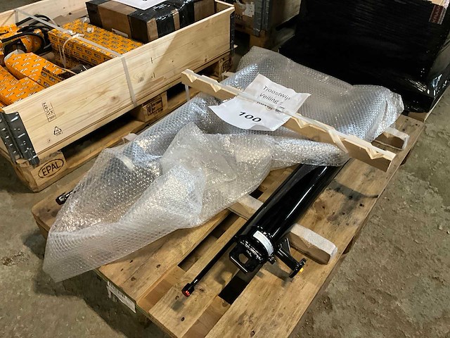 Kramp dubbelwerkende hydraulische cilinder (2x) - afbeelding 1 van  4