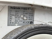 Kranzle 1150t hogedrukreiniger - afbeelding 9 van  9
