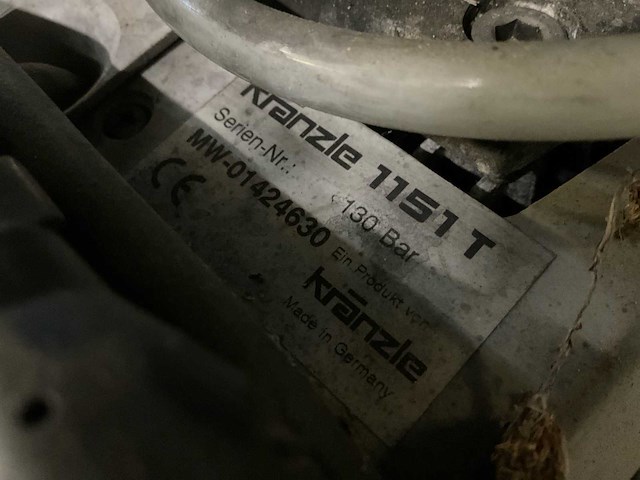 Kranzle 1151t hogedrukreiniger - afbeelding 9 van  10
