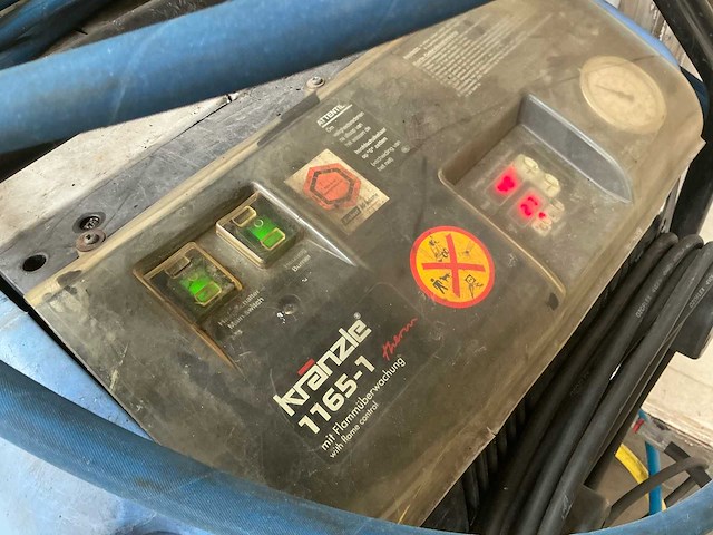 Kranzle 1165-1 warmwater hogedrukreiniger - afbeelding 6 van  9