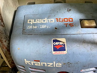 Kranzle quadro 1000 ts verrijdbare hogedrukreiniger - afbeelding 3 van  11