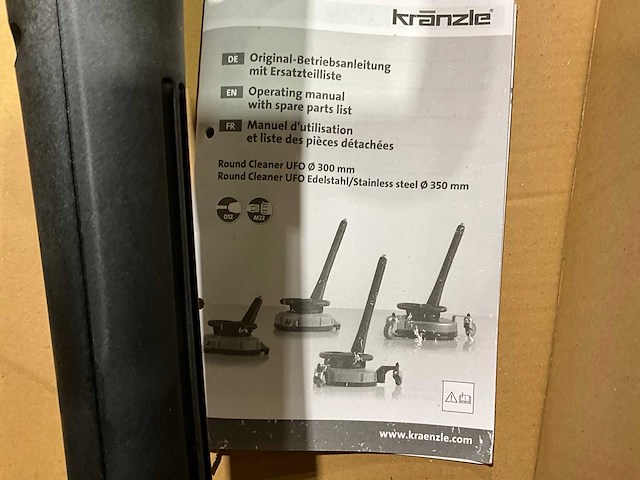 Kranzle rond ufo 300 terras reiniger kop - afbeelding 5 van  6