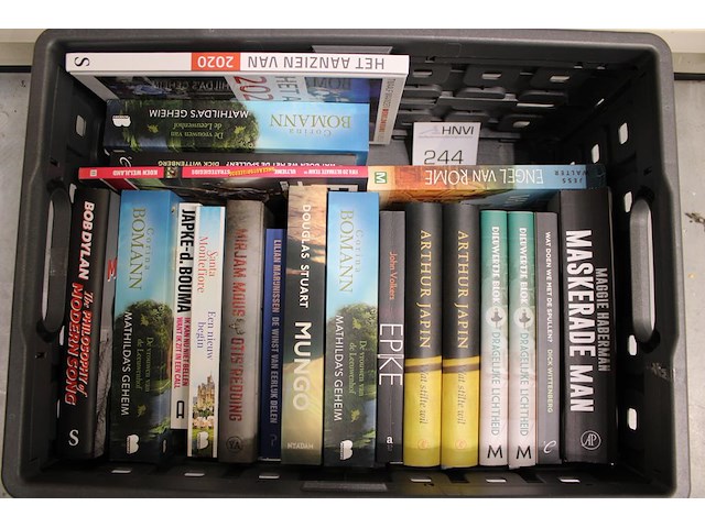 Krat met 20 nieuwe leesboeken - afbeelding 1 van  2