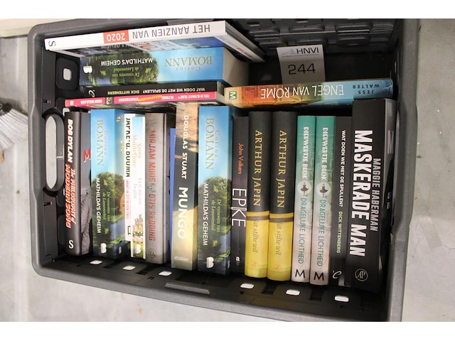 Krat met 20 nieuwe leesboeken - afbeelding 2 van  2