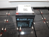 Krat met accu's bb type hr5.5-12, totaal 30 stuks. - afbeelding 3 van  4