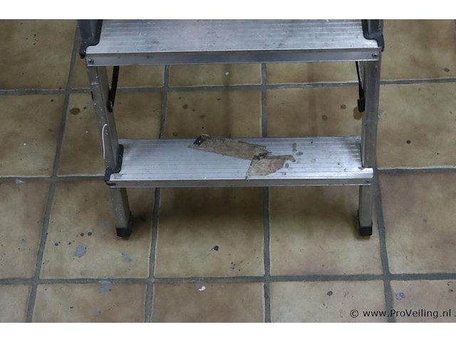 Krause dopplo dubbele trapladder - afbeelding 3 van  6